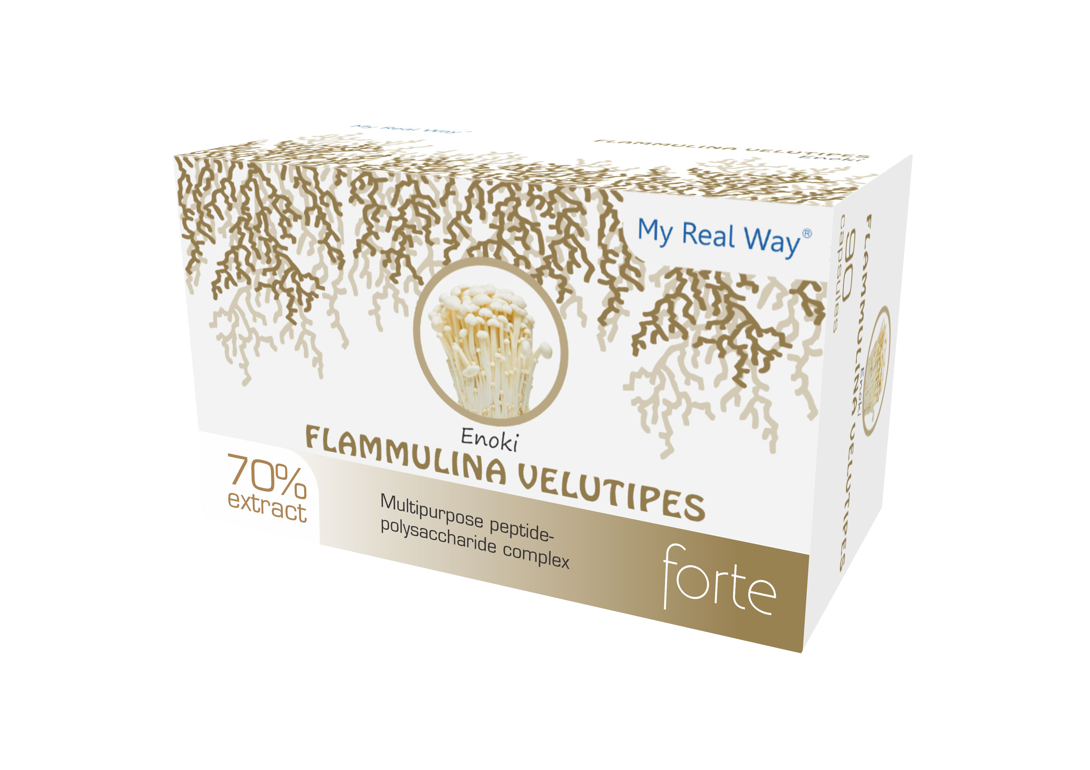 Flammulina Velutipes Enoki integratore di mico-ciclopeptidi